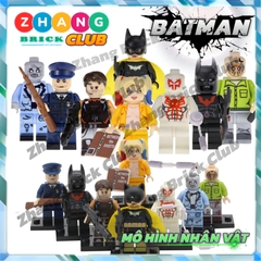 Xếp hình Deadshot Harley Quinn Prom Zombie Batgirl Batman Beyond Joker Spider-Man 2099 Lego Minifigures Pogo PG8143