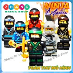 Đồ chơi xếp hình Ninjago Season 1 Kai Cole Jay Zane Nya Lloyd Minifigures Eagle EG001 006