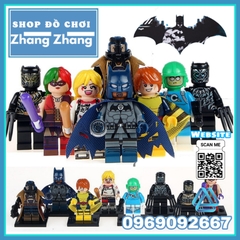 Xếp hình Thành phố Gotham Batman, Harley Quinn, Banshee, Condiment King Lego Minifigures POGO PG8100