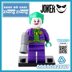 Xếp hình Aquaman Mr Fantastic Catwoman Joker Nick Fury Human Torch Wonder Woman DC Comics Lego Minifigures Xinh 051 059