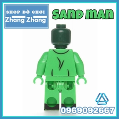 Xếp hình Sandman Wesley Dodds New Earth Lego Minifigures Kopf kf8026 KF416