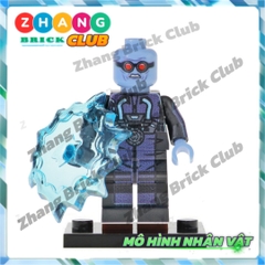 Xếp hình Batman : Arkham Harleen Victor Fries Quinzel Joker Reddier Catwoman Bane Lego Minifigures Pogo PG8186