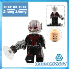 Xếp hình Siêu anh hùng Captain Marvel Zuri Baron Erik Selvig Ant-Man Wasp Iron Man Ghost Lego Minifigures Xinh X0197