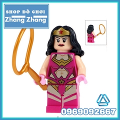 Xếp hình Wonder Woman Comics Lego Minifigures Kopf KF418 KF8028