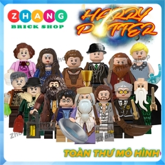 Xếp hình Harry Potter - Dumbledore - Horace - Dolores - Salazar - Helga - Madame - Rubeus Lego Minifigures WM6059