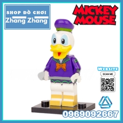 Xếp hình Vịt Donald và chuột micky và thú Ariel Lego Minifigures POGO PG8225