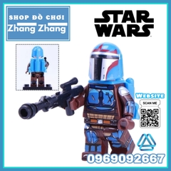 Xếp hình Star Wars lính Mandalorians tinh nhuệ mới nhất 2020 Lego Minifigures WM6085