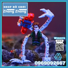 Đồ chơi xếp hình Dr Octopus Doc Ock trong người nhện spider man Minifigures MG0201