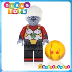 Xếp hình 7 viên ngọc rồng Dragon Ball Gogeta Goku Vegeta Gohan Cumber Tapion Mira Lego Minifigures Kopf KF6069