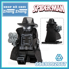 Xếp hình Spider-Man - Miles Morales - Spider Gwen - Prowler - Green Goblin - Spider Man Noir Lego Minifigures Wm wm6052