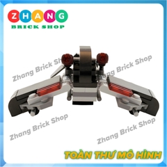 [119 hình] Xếp hình Star Wars phi thuyền vận chuyển Imperial Trooper Transport 4 lính Lego Minifigures K-002
