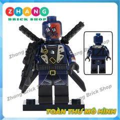 Xếp hình Dare Devil Deadshot Harley Quinn Robin Spider man Wonder Woman Joker Lego Minifigures POGO pg8196
