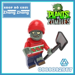 Xếp hình Plants Vs Zombies Lego Minifigures POGO PG8205