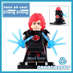 Xếp hình Naruto Tatasciore - Tobi - Uchiha Sasuke - Deidara - Madara - Obito Kisame Sasori Lego Minifigures Kopf KF6118