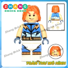 Xếp hình The Flash Atom Lightning Arkham Knight Bane Cosmic Boy DC Comics Lego Minifigures Xinh X0119