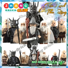 Đồ chơi xếp hình The Lord of the Ring Sauron Gandalf Saruman Gothmog Bolg chúa tể những chiếc nhẫn Minifigures TV6409