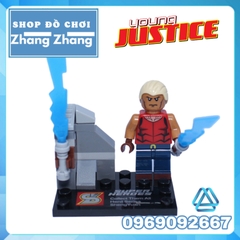 Xếp hình Nightwing Aqualad Artemis Miss Martian Superboy Kid Flash Red Robin Young Justice Lego Minifigures SY250