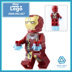 Xếp hình Avengers : Infinity War Thanos Iron Man Corvus Glaive Captain America Outrider Wong Lego Minifigures Xinh x0186