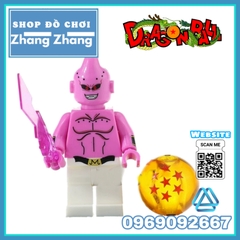 Xếp hình Dragon Ball🐉Songoku Vegeta Bardock Gohan Tien Perfect Cell Majin Buu Bulma Lego Minifigures Kopf KF6030