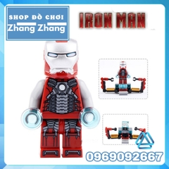 Đồ chơi Xếp hình phòng nghiên cứu Iron man Minifigures SY624