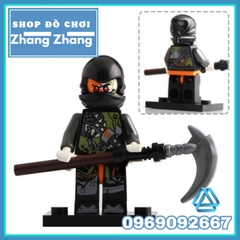 Xếp hình Ninjago Skylor - Jay - Jet Jack - Kai - Zane- Skullbreaker- Muzzle - Cole Lego Minifigures Lele A017 024
