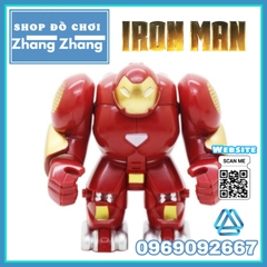 Xếp hình mô hình Ironman Lego Minifigures Bigfigures MR298 Kopf KF8001