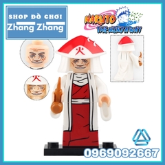 Đồ chơi xếp hình Naruto gồm Hashirama - Tobirama - Hiruzen - Minato Gaara - Raikage - Mizukage Minifigures KDL810