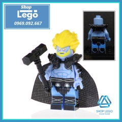 Đồ chơi Xếp hình Mister 08 Thor gồm Killer Frost - Punisher Toxin Ghost Rider - Robin Batman Minifigures POGO PG8194