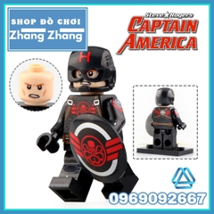 Xếp hình Captain America tuyển tập mới nhất Lego Minifigures Koruit KT1031