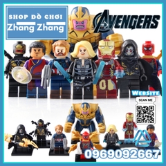 Xếp hình Avengers : Infinity War Thanos Iron Man Corvus Glaive Captain America Outrider Wong Lego Minifigures Xinh x0186