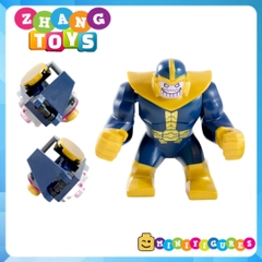 Đồ chơi Xếp hình Bigfigures Thanos Comics đại chiến vũ Marvel mới nhất Minifigures Jisi Decool 0288
