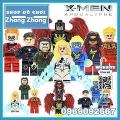 Xếp hình Fantastic Four Siêu anh hùng siêu rẻ siêu đẹp Lego Minifigures POGO PG8065