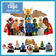 Xếp hình Siêu anh hùng Marvel MCU Hawn girl - Harley Quinn
 - Mutant Leader - Phosphorus Lego Minifigures Xinh X0181
