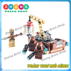 Xếp hình Star Wars Tatooine Battle mới nhất Lego Minifigures K-006