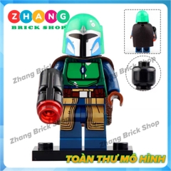 Xếp hình Star Wars Rey
 - Boba Fett
 - Ben Kenobi 
 - Jango Fett
 - Mandalorian Warrior Lego Minifigures G G0102