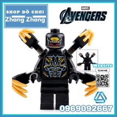Đồ chơi Xếp hình Thor - Nebula Hawkeye - Captain Marvel - Chitauri - Outtrider Thanos Minifigures Lele 34095 D157 164