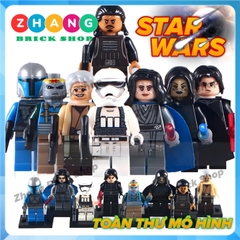 Xếp hình Star Wars Stormtrooper - Kylo - Tasu - Naare - Barriss - Owen - Mandalorian - Turk Lego Minifigures Pogo PG8053