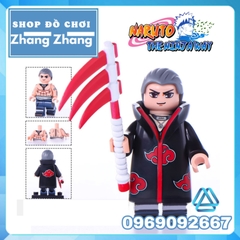 Xếp hình Uchiha Obito - Uzumaki Naruto - Uchiha Sasuke - Hatake Kakashi Sasori Hidan KakuzuPein Lego Minifigures WM6105