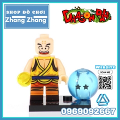 Xếp hình 7 viên ngọc rồng Dragon Ball Goku
- Krillin
- Fu
- Trunks - Android 13 - Vegeta Lego Minifigures Kopf KF6048