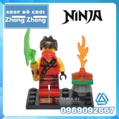 Xếp hình Ninjago Thunder Swordsman Jay Kai Lloyd Cole
Eyezor Zugu Chen Chop'rai Lego Minifigures SY272