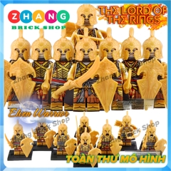 Xếp hình Chiến binh Tộc tiên Elves - The hobbit - Chúa tể những chiếc nhẫn Lego Minifigures Koruit KT1032