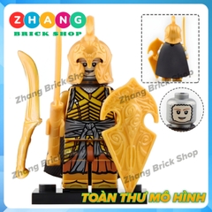 Xếp hình Chiến binh Tộc tiên Elves - The hobbit - Chúa tể những chiếc nhẫn Lego Minifigures Koruit KT1032