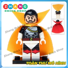 Xếp hình Iron Fist Punisher Jesse Quick Poison Ivy Nefaria Ghost Maker Captain Britain Lego Minifigures POGO PG8060