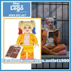 Xếp hình Deadshot Harley Quinn Prom Zombie Batgirl Batman Beyond Joker Spider-Man 2099 Lego Minifigures Pogo PG8143