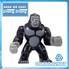 Xếp hình Gorilla Grodd The Flash khỉ đột khổng lồ đấu siêu anh hùng DC Lego Minifigures Decool 0230