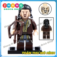 Xếp hình The Hobbit Theoden - Eomer - Rohan - Wormtongue - Boromir - Aragorn - Bowman Lego Minifigures Pogo PG8031