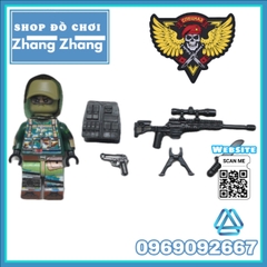 Xếp hình biệt đội đặc nhiệm Spetnazt phản ứng nhanh Swat Nga Lego Minifigures Decool 304 307