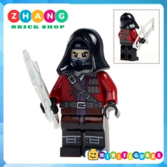 Đồ chơi Xếp hình Elektra White Canary Fire Storm Captain Cold - Parallax Super Boy Booster Gold Minifigures POGO PG8079