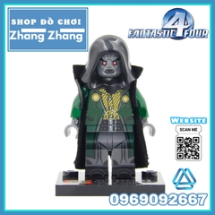 Xếp hình Fantastic The Thing Invisible Woman Human Torch Dr Doom Sue Storm Reed Richards Johnny Lego Minifigures SY288