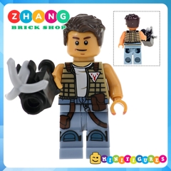 Xếp hình Zander - Ponda Baba - Anakin - Leia - Obi-Wan - Rebel Pilot - Mon Mothma Lego Minifigures Xinh X0144